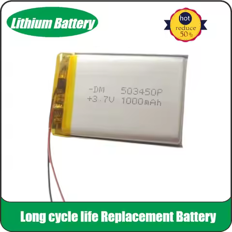 503450 Replacement Battery for PS4 Cameras GPS Bluetooth Speakers 3.7V 1000mAh High Quality