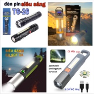 SUPER BRIGHT COB LED RECHARGEABLE FLASHLIGHT T6-26, YES-666, SD-1023, XST- 836