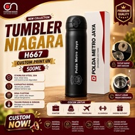 TUMBLER CUSTOM ENGRAVED NAME TUMBLER NIAGARA TUMBLER DRINKING BOTTLE H667 500ML Tumbler Tahan Sejuk 