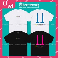 KPOP GDRAGON Übermensch World Tour 2025 - Cotton Unisex T-shirt | Plus Size, Minimalist Print