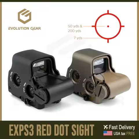 Evolution Gear EXPS3 558 GEN II Red Dot Sight Night Vision 20mm Weaver RifleScope W/Original Marking