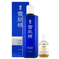 【KOSE 高絲】藥用雪肌精化妝水360ml+KIEHL'S金盞花植物精華化妝水 40ml