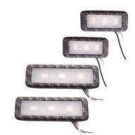 Lampu LED Interior Ambience light 4 Pcs / Set Ice Blue Car Door Handle Ambiecet 12V