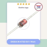 DIODA ZENER 1W 5V1 5.1V 1N4733A IN4733A 1N4733 IN4733 1 Watt IN 4733