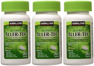 Signature vhNoeV Aller-Tec Cetirizine Hydrochloride Tablets, 10 mg, 365 Count (3 Pack)