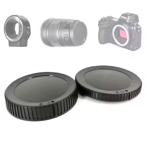 Rear Lens Cover + Camera Front Body Cap for Nikon Z6III Z9 Z7II Z7 Z6 II Z5 Z50 Z30 ZFC ZF Z Mount /