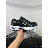 Sports running shoes NB 530 Series Retro Casual Jogging white and black MR530SD