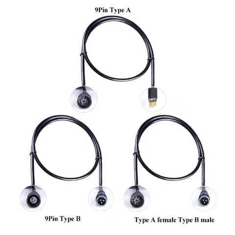 9Pin Extension Cable For BAFANG 8FUN Hub Rear Front Motor 36V 48V 250W 350W 500W 750W 1000W Hub Moto
