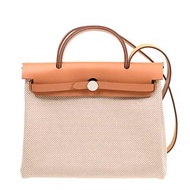 （現貨） HERMES 愛馬仕 手袋 HERBAG 31 01/8Q/27 單肩包/斜挎包/手提包 帆布包