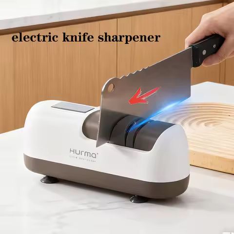 4-Stage Electric Knife Sharpener Professional Kitchen Knife & Scissors Sharpener Essential Kitchen G