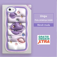 UNGU Jinouwe OPPO F1S F3 F5 PLUS YOUTH F7 F11 PRO F9 Phone case Planet Purple 3D colorful wave borde