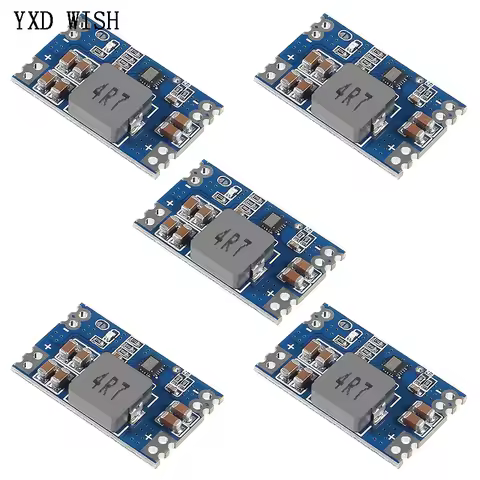 5pcs 5A DC-DC Mini560 Step-Down Stabilized Voltage Supply Module Output 3.3V 5V 9V 12V DC DC Buck Co