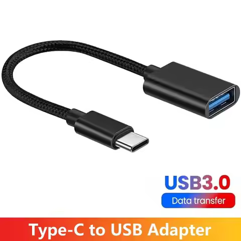 USB Type C To USB OTG Adapter Cable USB Type C Male to USB Female Cable Adapter OTG Cable Converter 