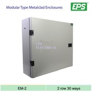 EPS EM-2 2 ROW 30 WAY METAL CLAD ENCLOSE DB BOX