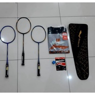 Li-ning badminton Racket Original Armor Original bonus Strap/Shirt/Bag/grip