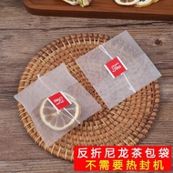 Tea Bag Filter Bag Food Grade Reflex Disposable Tea Bag Bag Empty Tea Bag Ziplock Tea Bag Nylon Boil