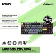 Easypc [Unk] RAKK Lam-Ang PRO MAX Buong Keyboard / [Unk] Barebone Trimode 87 Keycaps Gaming Nical K
