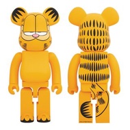 Bearbrick 1000% GARFIELD FLOCKY VER 加菲貓 絨毛版