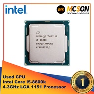Intel Core I5-8600K 4.3GHz LGA 1151 CPU Processor (Used/Refurbished)
