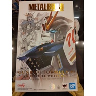 Bandai METAL BUILD MB Gundam Gundam F91 + MSV Expansion Armament CHRONICLE WHITE Ver.
