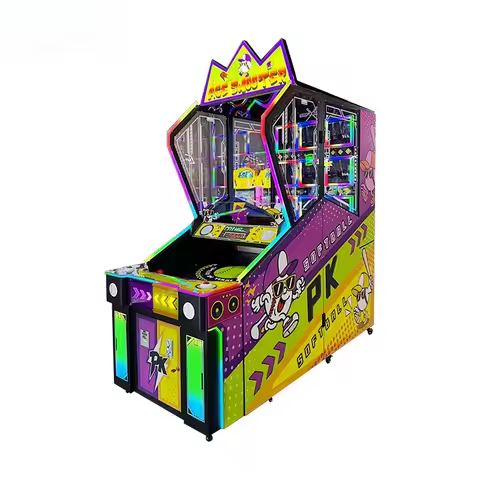 Coin Operated Metal ACE Shooter Ball Shooting Arcade Machine | Universal Plug Ticket Redemption Thro