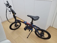 JAVA X3 16寸 9速內轉波鋁合金摺合單車
