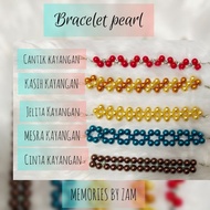Bracelet pearl | gelang manik | gelang cantik | gelang sweet | birthday