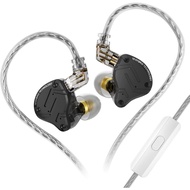 KZ ZS10 PRO X Fon Kepala Monitor Dalam Telinga, Fon Telinga IEM Pemacu Hibrida 4BA+1DD yang Dinaik T