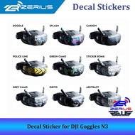 Decal Sticker for DJI Goggles N3, Skin for DJI Goggles N3, DJI N3 Sticker