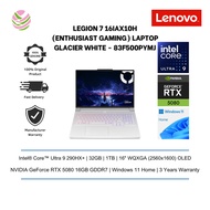 Lenovo Legion Pro 7 16IAX10H 83F500PYMJ 16" WQXGA OLED 40Hz Gaming Laptop ( CU9-290HX, 32GB, 1TB, RT