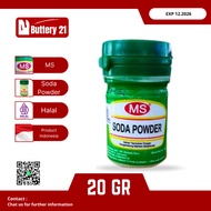 MS SODA POWDER 25 GR/MS SODA POWDER CAKE INGREDIENTS SODA POWDER