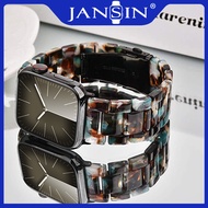 Resin Watch สายนาฬิกา Apple Watch Strap Ultra/Ultra 2 49mm 41mm 45mm Transparent Band Bracelet With