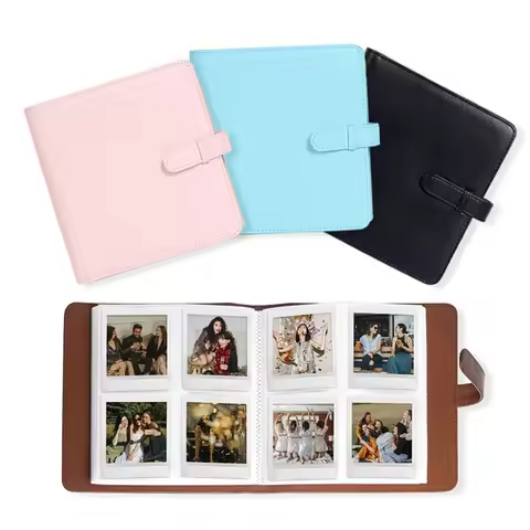 Photocard Book 256 Pockets Photo Album for Instax Square SQ1/SQ6/SQ10/SQ20/SQ40 Camera Kodak Mini Sh