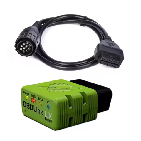 OBDLink LX Bluetooth OBD2 BIMMER Coding tool for BMW vehicle and motocycle MOTOSCAN Plus 10pin Motoc