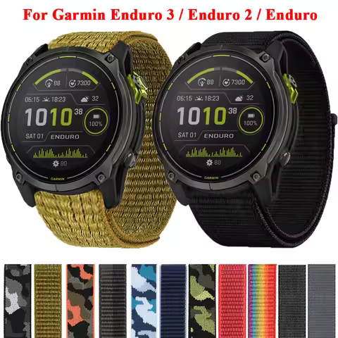 Nylon Loop Strap for Garmin Enduro 3 Strap Bracelet Watchband for Garmin Enduro 2 / Epix Gen 2 / Ins