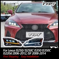 TYPY 2006-2012 For Lexus IS250/ IS250C IS350 IS350C IS220d ISF 2008-2014 Car Accessories LED Projecc
