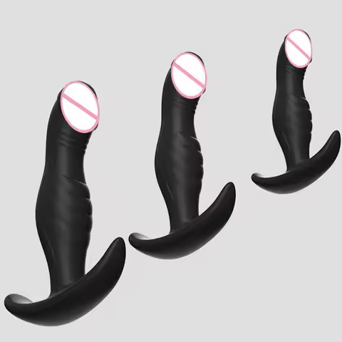 Wearable Anti Drop Soft Anal Plug Prostate Massage Silicone Butt Plug Anal Training Comfortable To W