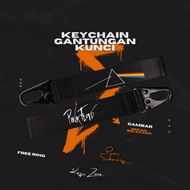 GANTUNGAN Pink Floyd Band Accessories Keychain Band Pink Floyd Keychain Pink Floyd Cool Stylish Cool