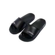 Sandal Slide Distro Remaja Pria Wanita Dewasa Kekinian Slip on Hitam