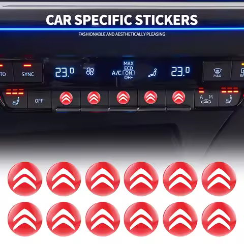 2/5/10Pcs Car styling Lock Keyhole Stickers Decoration Protection For Citroen C1 C2 C3 C4 C5 C6 C8 C