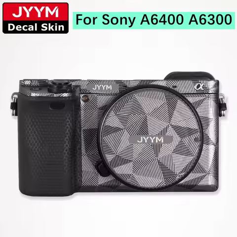 A6400 A6300 Camera Sticker Coat Wrap Protective Film Body Protector Skin For Sony ILCE-6400 ILCE-630