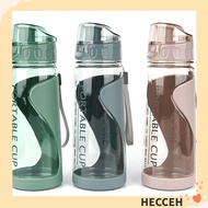HECCEH 500ml Sports Water Bottle Gym Outdoor Leakproof Drinks Mugs