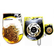 [1 SET] Original Enkei Y15ZR Y15 135LC LC135 RS150 RS LAGENDA115 LAGENDA 14T Sprocket Heavy Duty Spo
