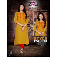 Fancy Embroidered Long Anarkali Kurtis For Women