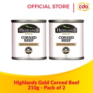 HIGHLANDS Gold Corned Beef 210g - Pack of 2
