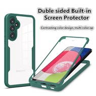 Suitable for Samsung Galaxy A13 A33 A50  A53 A73 A23 A03 CORE  ultra-thin TPU transparent flip stand phone case