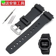 Strap Silicone Strap Suitable for Casio GM 5600 DW 9600 GW-M5610 G-5700 Rubber Watch Strap