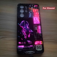 Sound Control Led Flash Case For Xiaomi Redmi Note 14 13 15 Poco X8 X7 Pro F8 F7 Luminous Back Cover