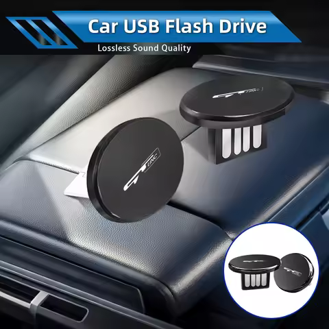 Car USB Type-C Flash Drive Mini Memory Stick Music Device Accessories For KIA GT Line Forte Seltos K