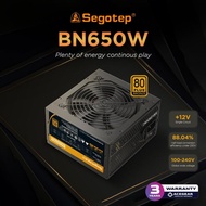 SEGOTEP BN650W 650 Watt 80 PLUS BRONZE PSU Flat Cable - Non Modular